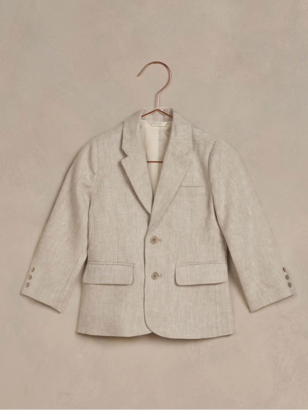 Noralee Cotton Sebastian Blazer Fog Size 6